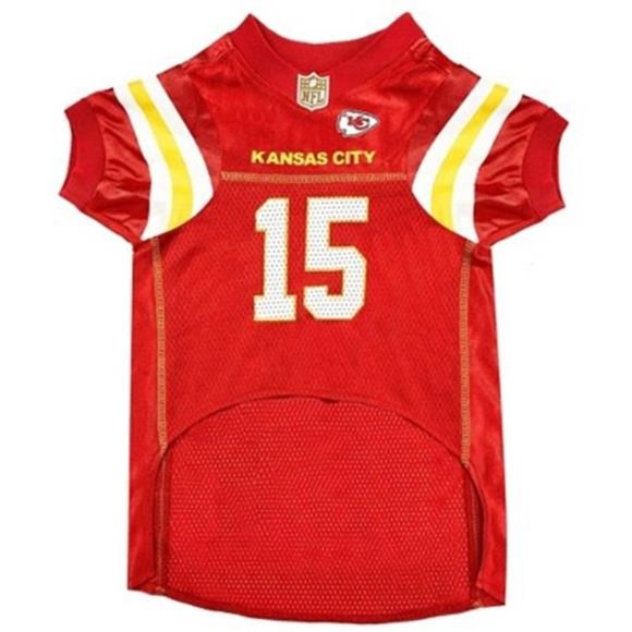 NFL Kansas City Chiefs Patrick Mahomes Pets Jersey - Picture 1 of 4